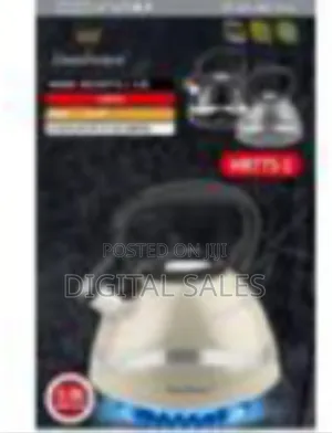 3 Litre Stove Top Whistling Kettle Stainless Steel Fast Boiling Pot