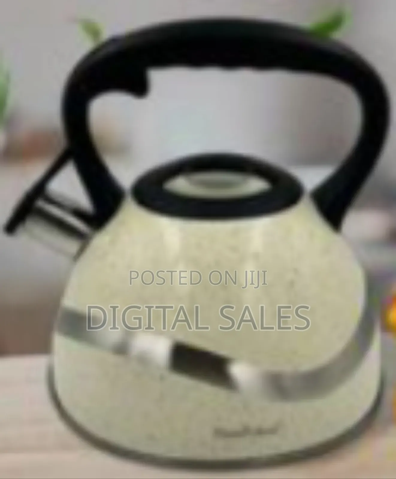 3 Litre Stove Top Whistling Kettle Stainless Steel Fast Boiling Pot