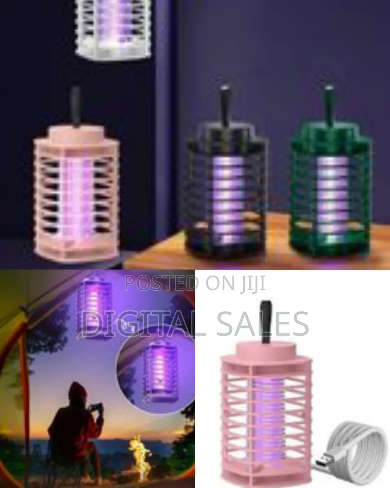 Plan a Led Bug Mosquito Killer Lamp With 80cm Power Cord, 1800v 3w