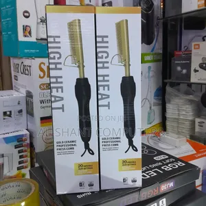 High Heat Ceramic Hot Comb, Ceramic Professional Press Comb