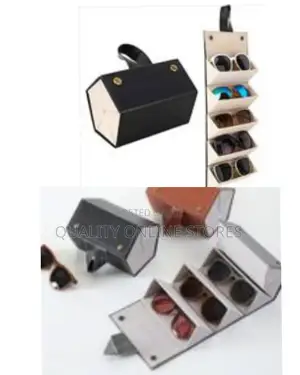 Sunglasses Travel Case With 5 Slots, Multi Sunglasses Storage Case 0