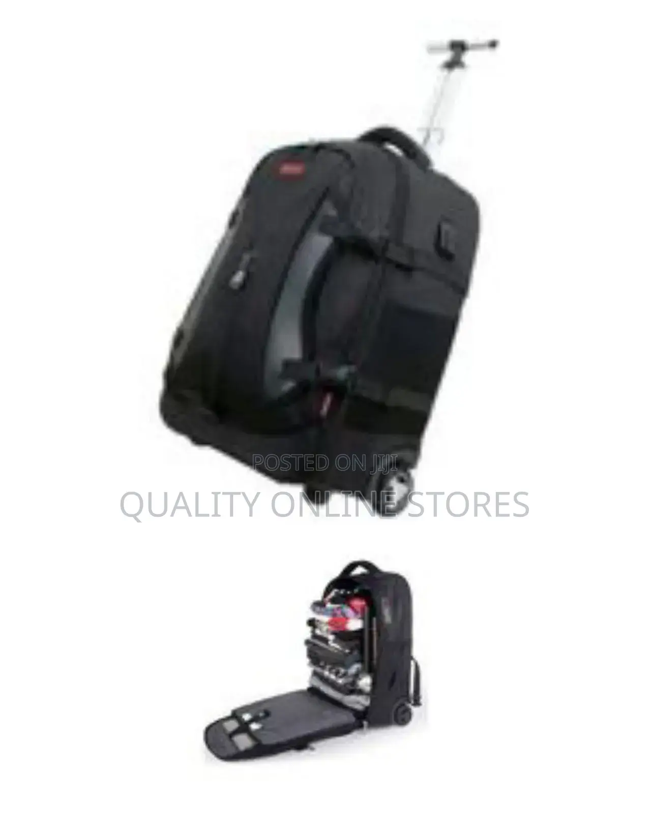 Trolley Backpack Wheeled Backpacks, Trolley Backpack Nylon Rollin