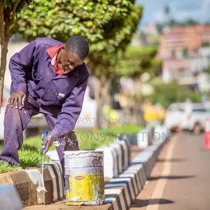 Road Kerb Painting