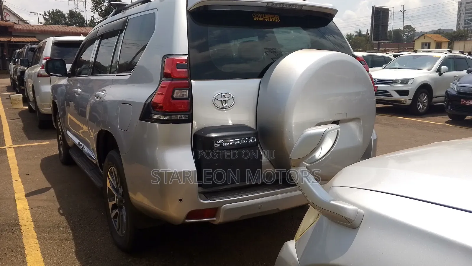 Toyota Land Cruiser Prado 3.0 D-4D (190 Hp) 7 seats 2015 Silver