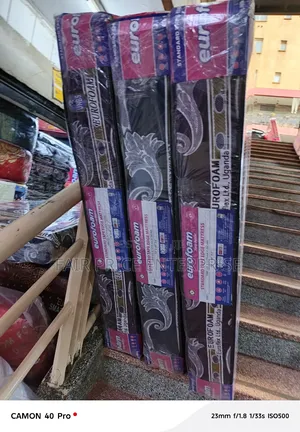 4x6 By6 Inches Euro Foam Mattress Sealed Cover