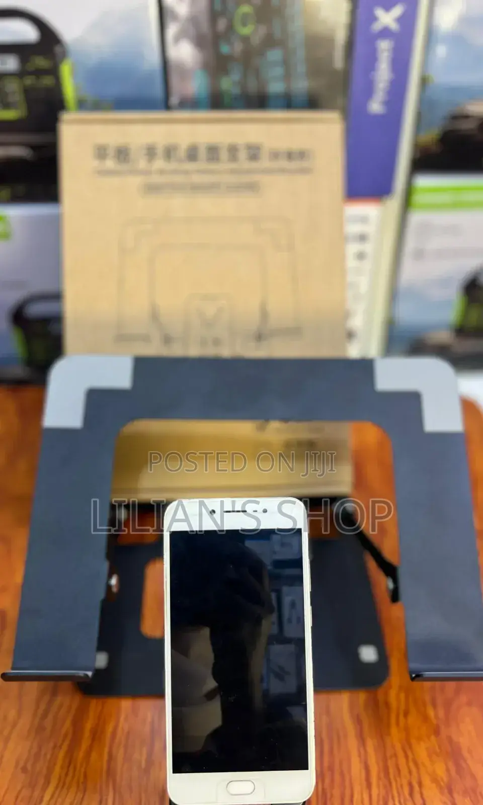 2in1 Laptop Stand With Phone Holder