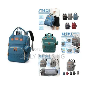 Travel Diaper Bag Backpack Baby Bag Nappy Changing Multi-Function