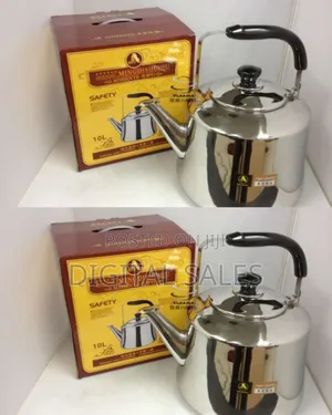 4l Stainless Steel Whistling Water Boiling Kettle