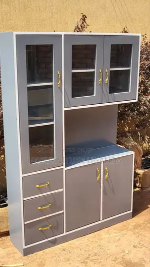 New Gray and White Sideboard