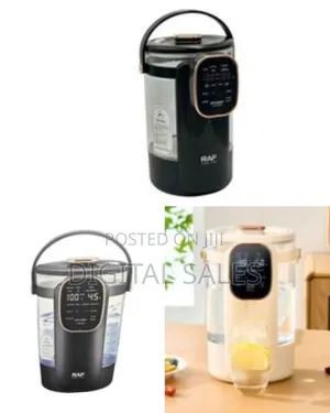 Raf 1000w 3.5l Borosillicate Window Glass Electric Kettle With Multi