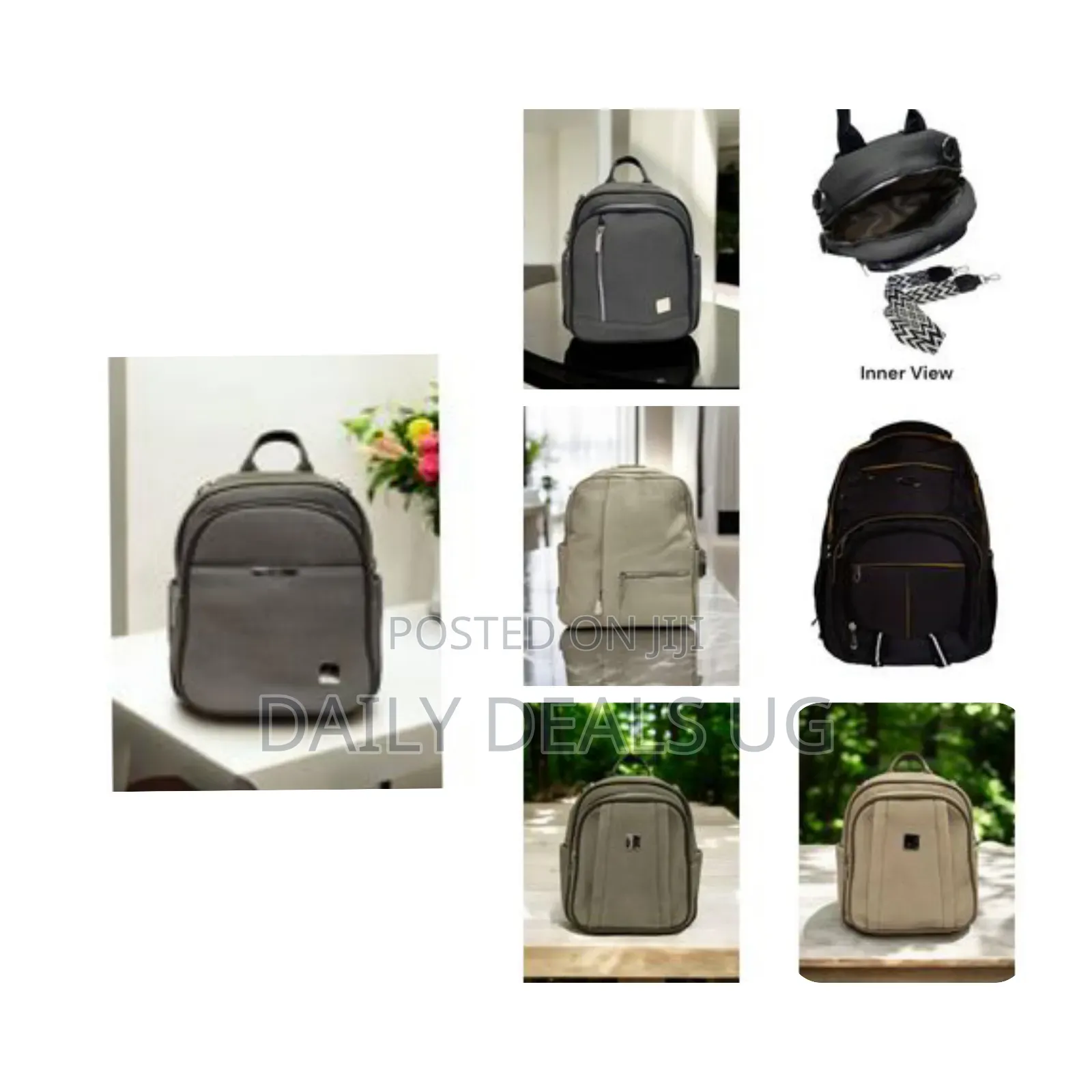 The Sack Handbag Women's Leisure Backpack High-Quality Solid Color