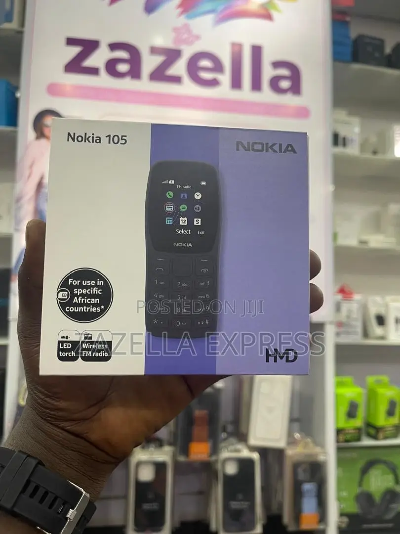 New Nokia 105 Black