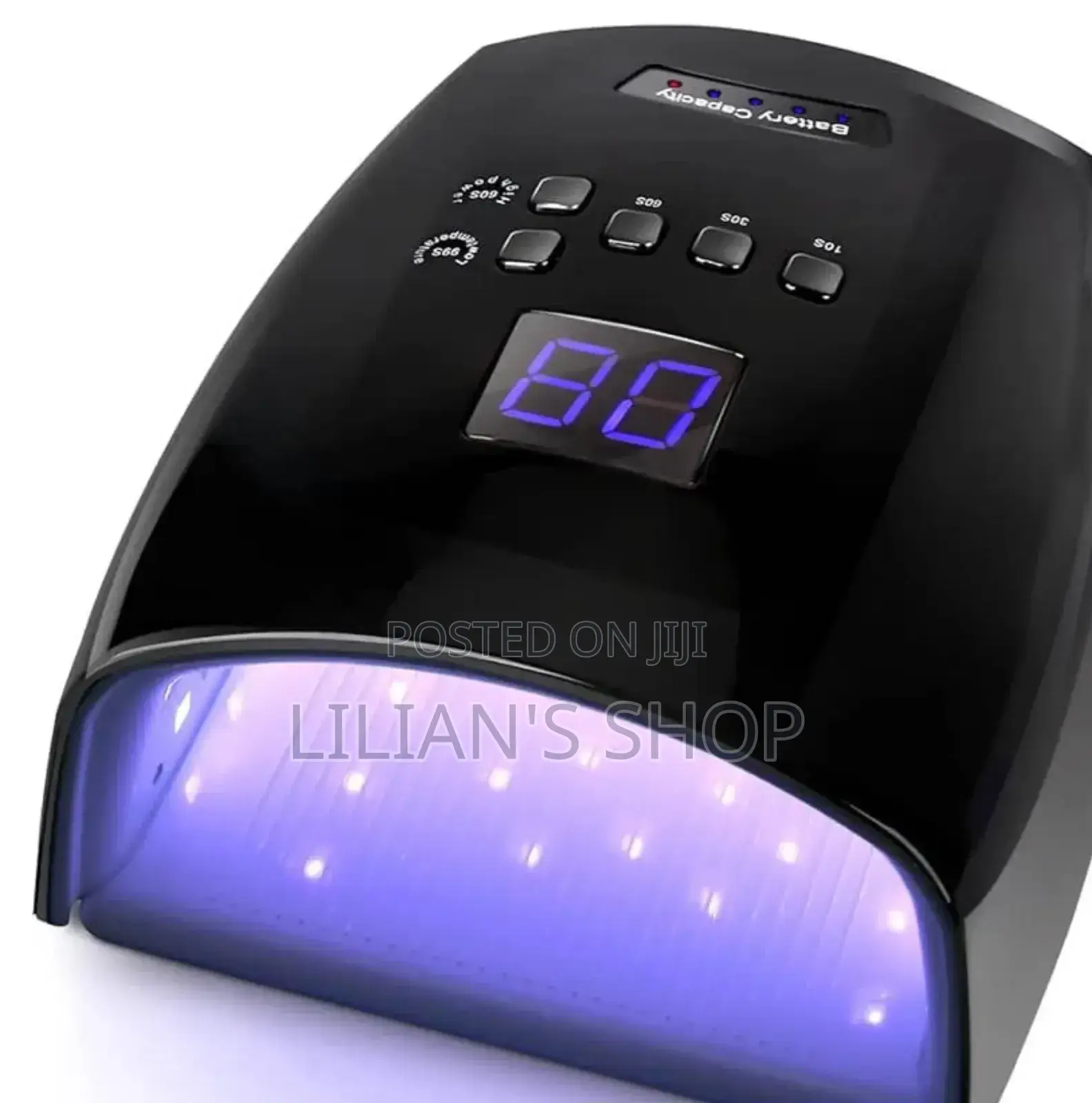 Uv Led Nail Lamp Rechargeable, Cordles