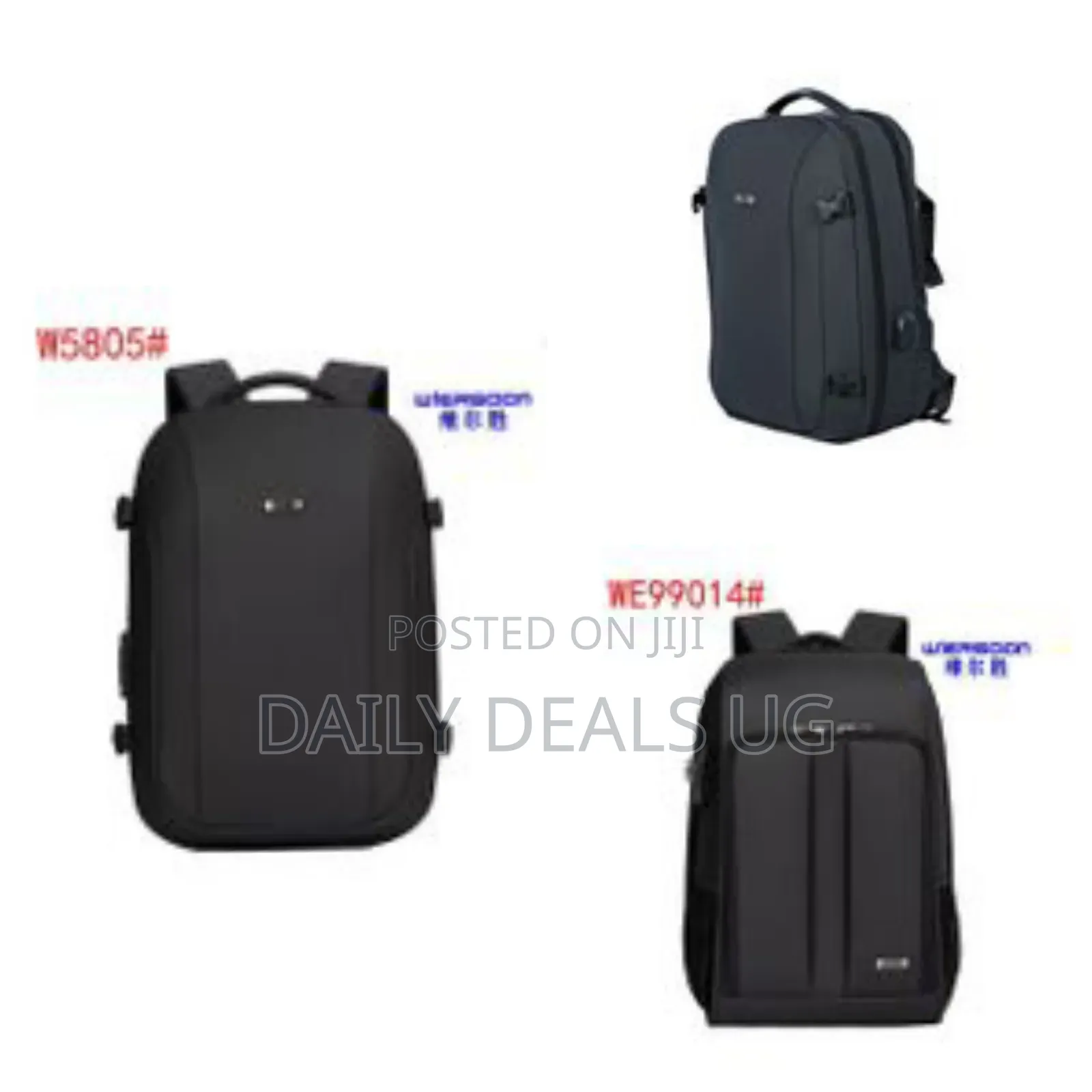 Slim Business Travel Computer Laptop Bag School Backpack Carry-On