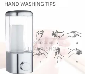 Manual Wall Mounted Liquid Soap and Lotion Dispenser
