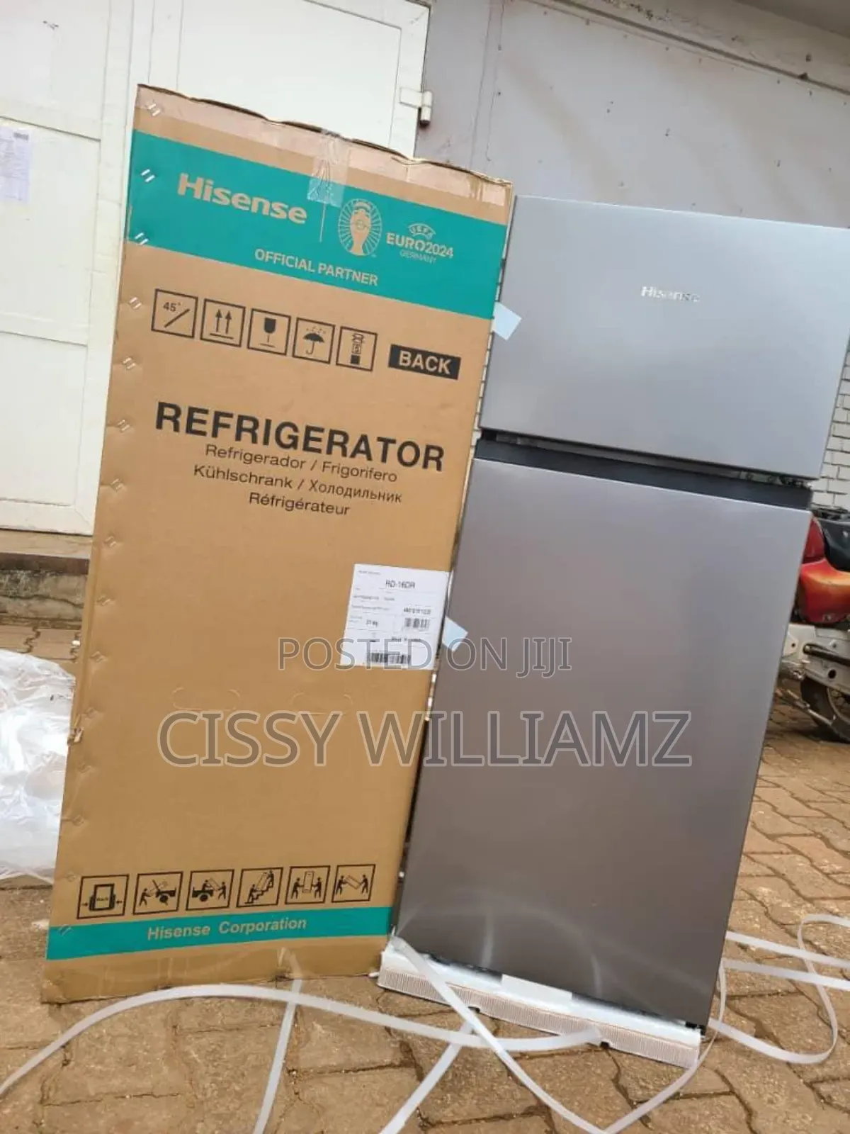 Hisense 160l Double Door Fridge