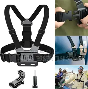 Chest Harness Mount Kit Designed For Action Cameras And Mobile Phones