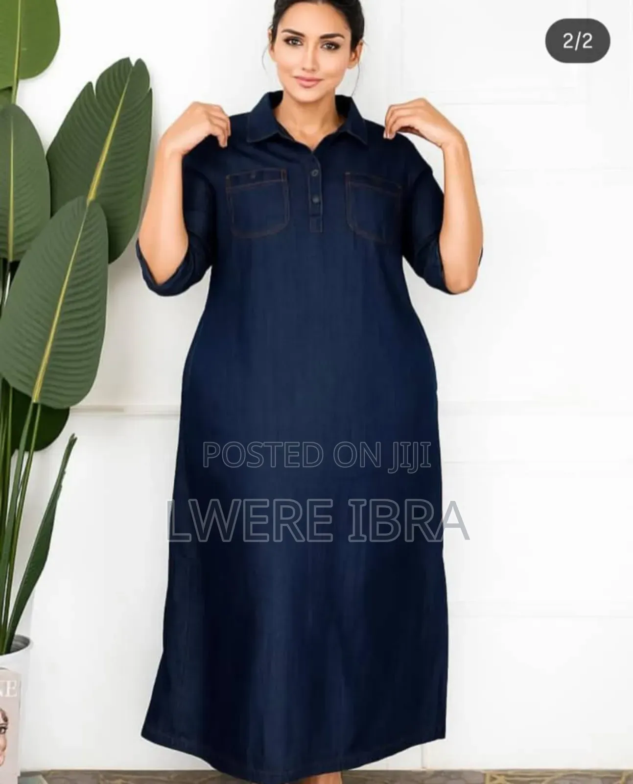 Denim Casual Jean Dresses