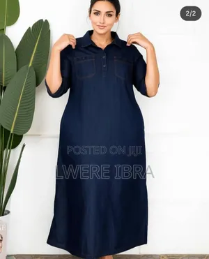 Denim Casual Jean Dresses