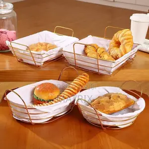 Bread Baskets for Serving Various Baked Goods Like Bread, Pastries.