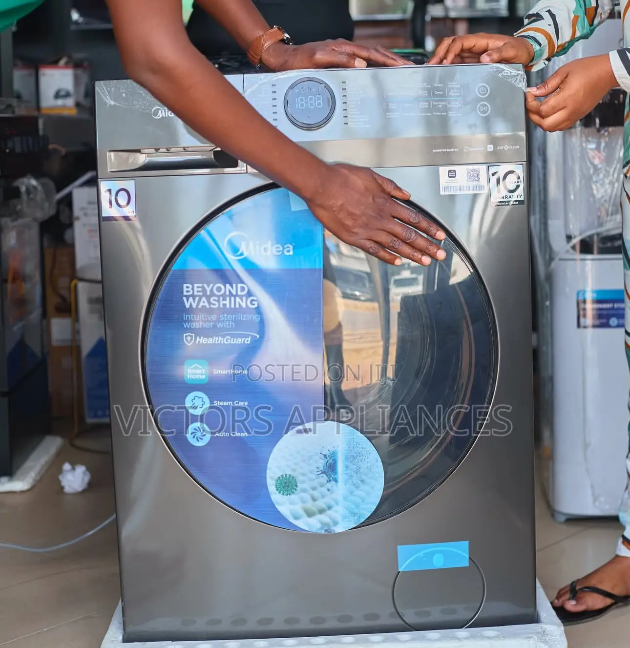 Midea 10kg Frontloader Washing Machine