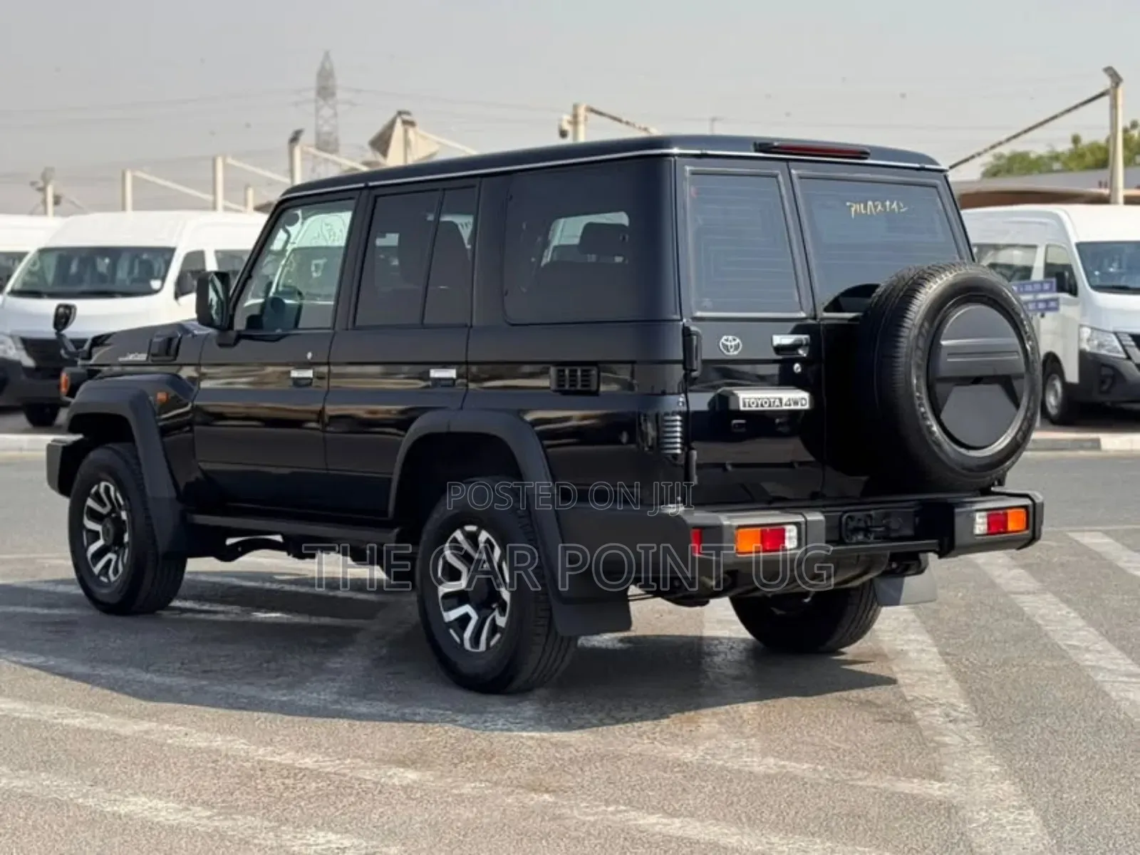 New Toyota Land Cruiser 76 Series 2025 Black