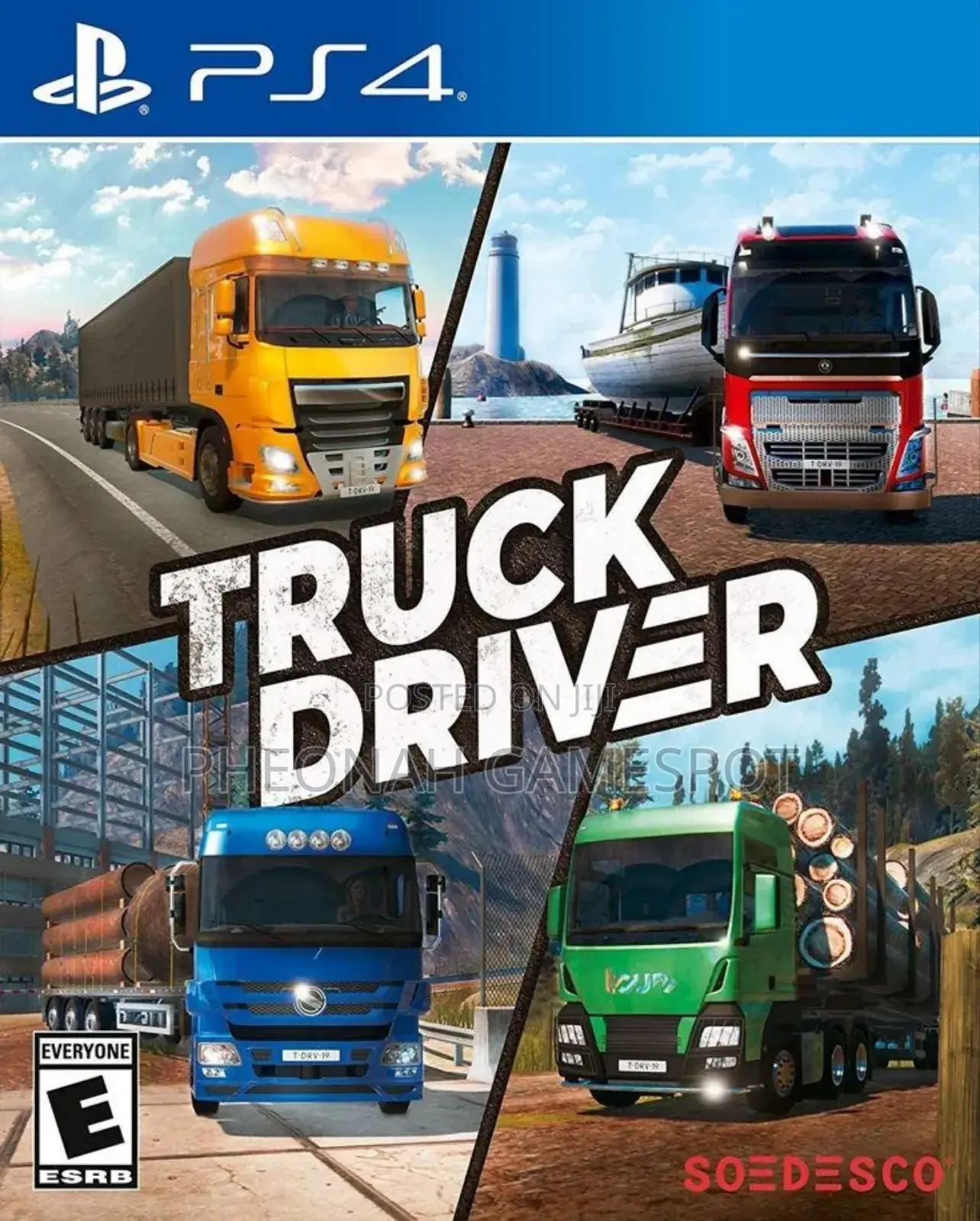 Truck Driver Game Cd For Ps4