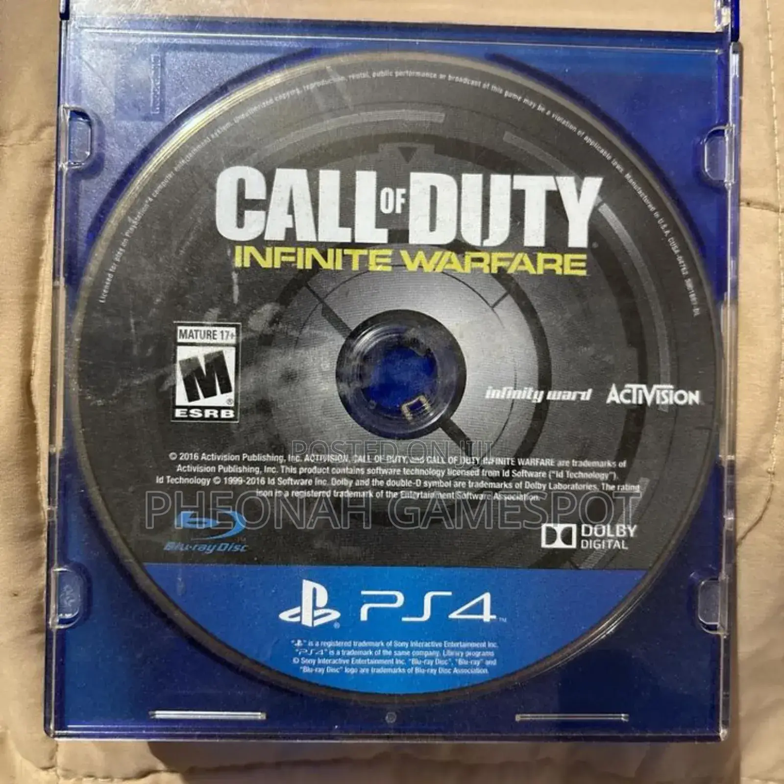 Call Of Duty Infinite Warfare For Ps4