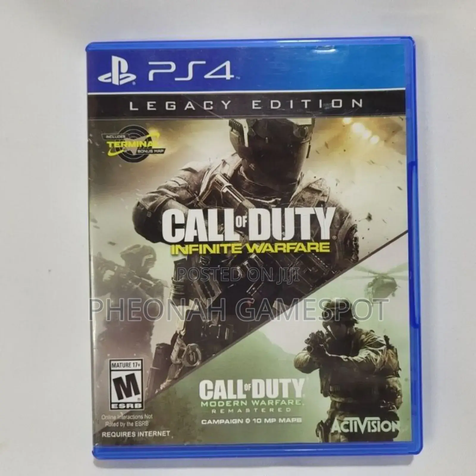 Call Of Duty Infinity Warfare Game Cd For Ps4