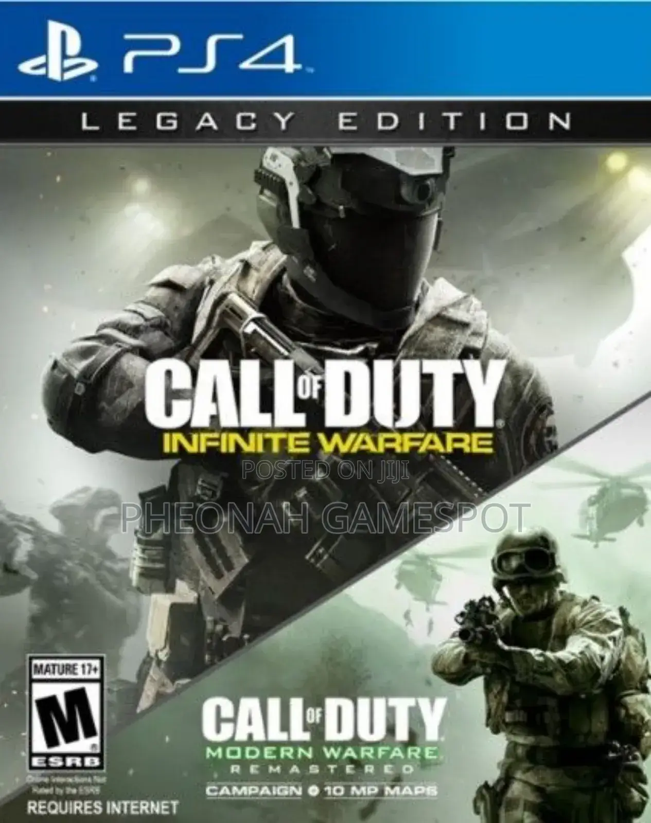 Call Of Duty Infinity Warfare Game Cd For Ps4