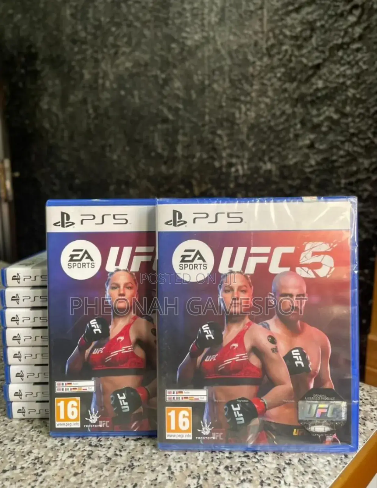 Ufc 5 Ps5 Game Disc.