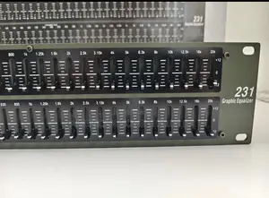 Dbx 231 Dual Channel 31-band Graphic Equalizer Rackmount Pro Audio Eq