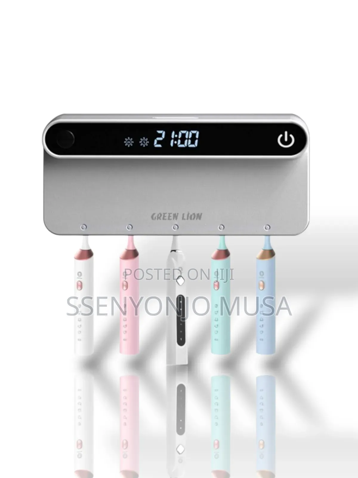 Green Lion Smart Toothbrush Sterilizer - 99.9% Antibacterial