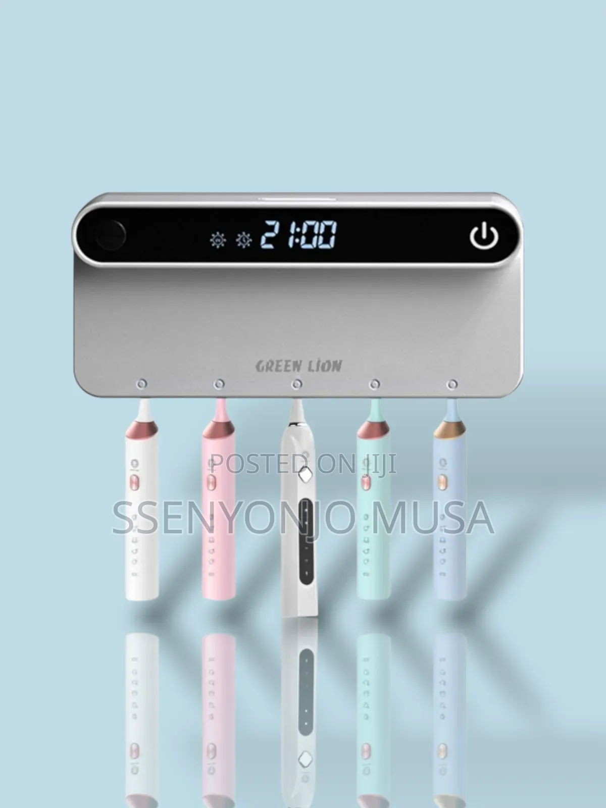 Green Lion Smart Toothbrush Sterilizer - 99.9% Antibacterial