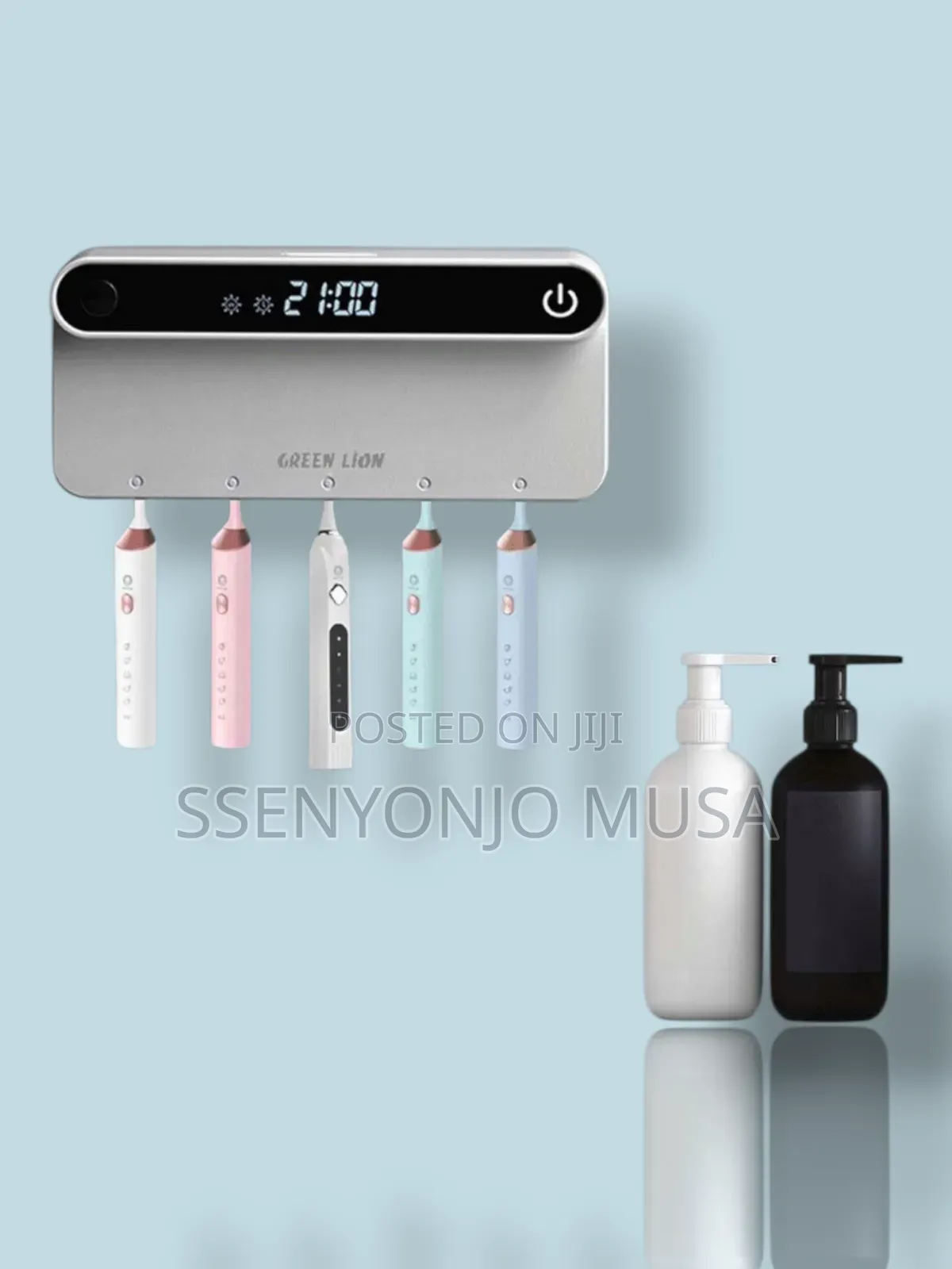 Green Lion Smart Toothbrush Sterilizer - 99.9% Antibacterial