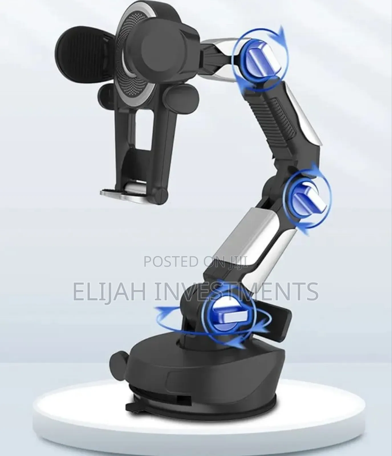 Heavy Duty Cell Phone Holder for Truck Dashboard Windshield