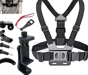 Chest Harness Mount Kit Designed for Action Cameras and Mobile Phones