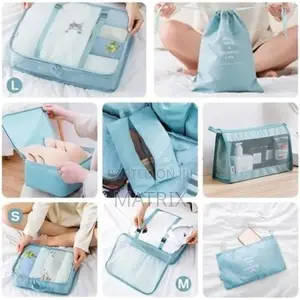 8 PCS Set Packing Cubes Clothes for Travel Organizer Bags