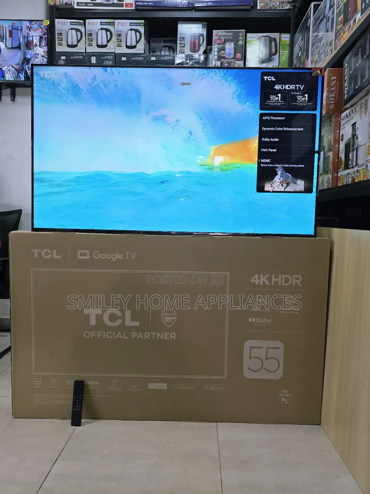 20% Price Reductions on TCL 55inches 55p635 Google Pro Andriod Tv