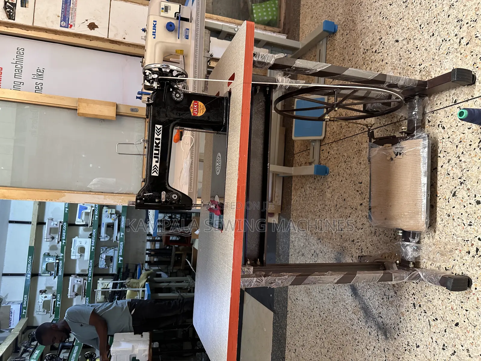 Juki Tl 82. Semi Industrial Sewing Machines With New Original Stands