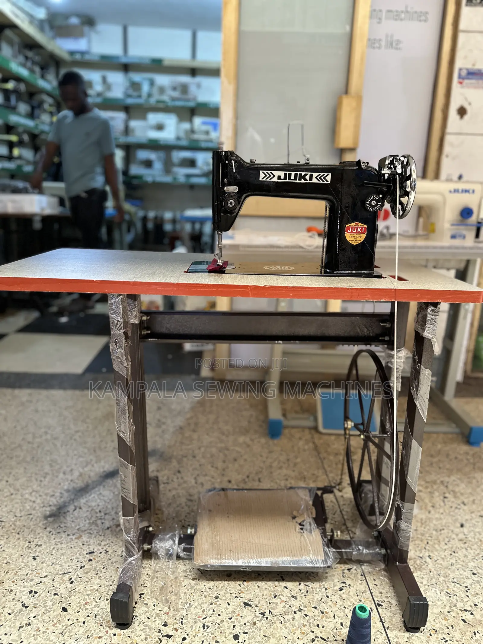 Juki Tl 82. Semi Industrial Sewing Machines With New Original Stands