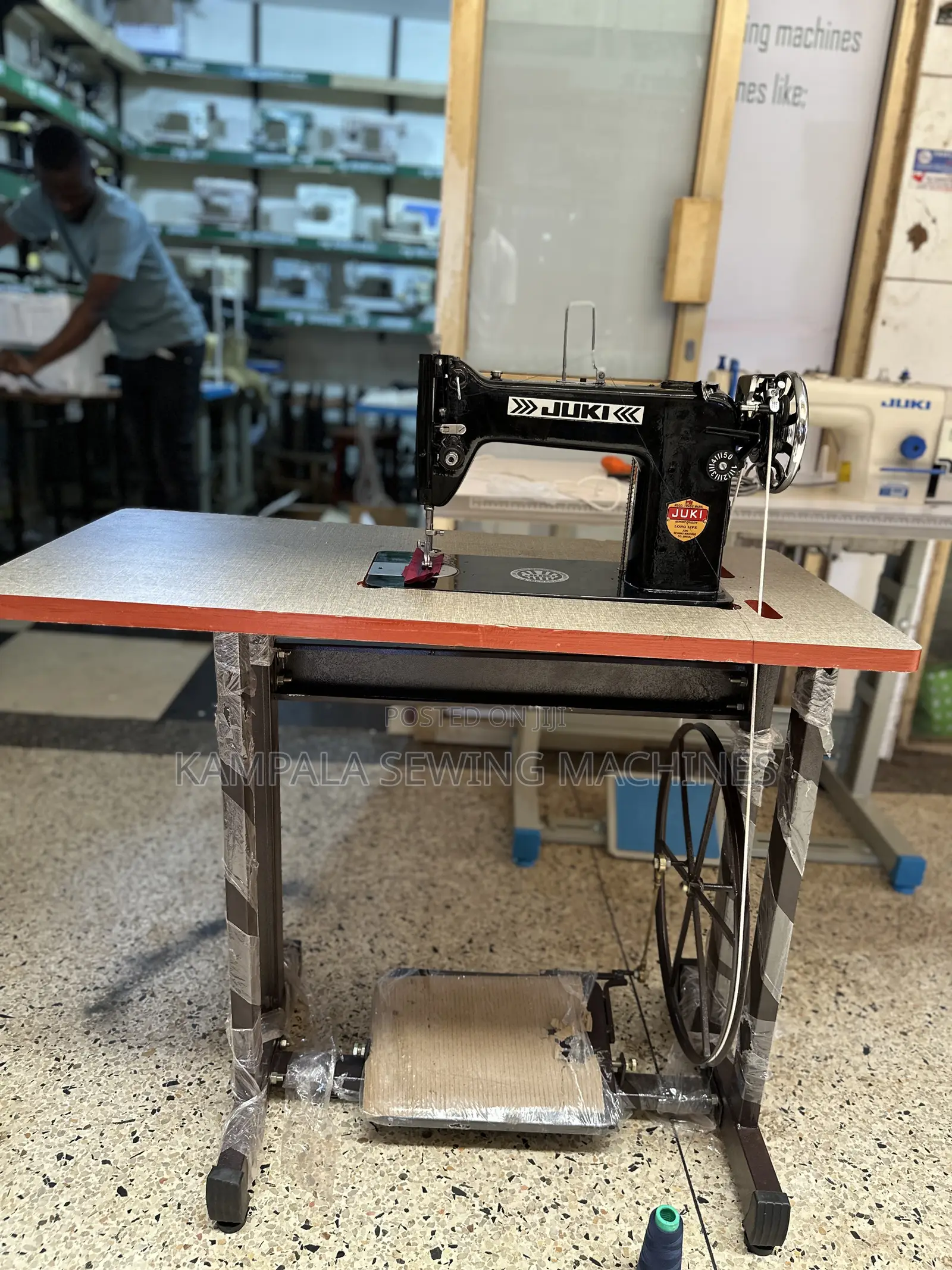 Juki Tl 82. Semi Industrial Sewing Machines With New Original Stands