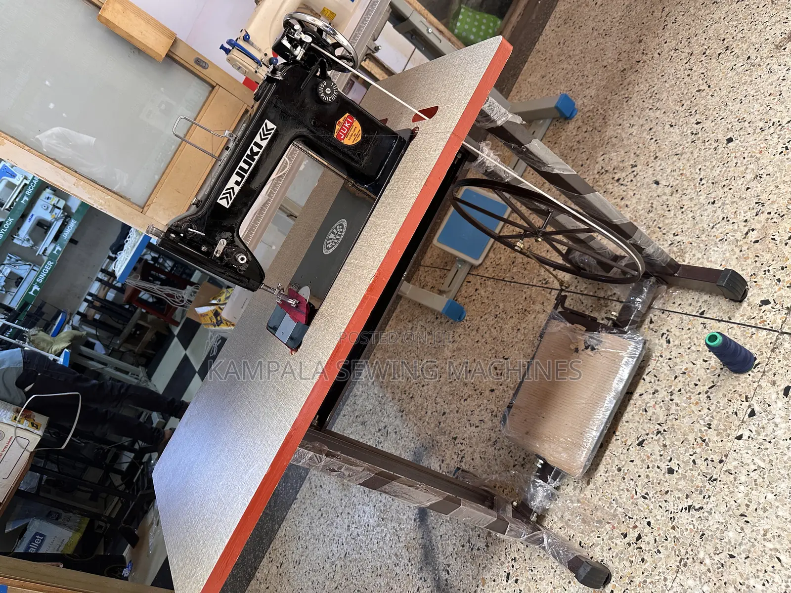 Juki Tl 82. Semi Industrial Sewing Machines With New Original Stands