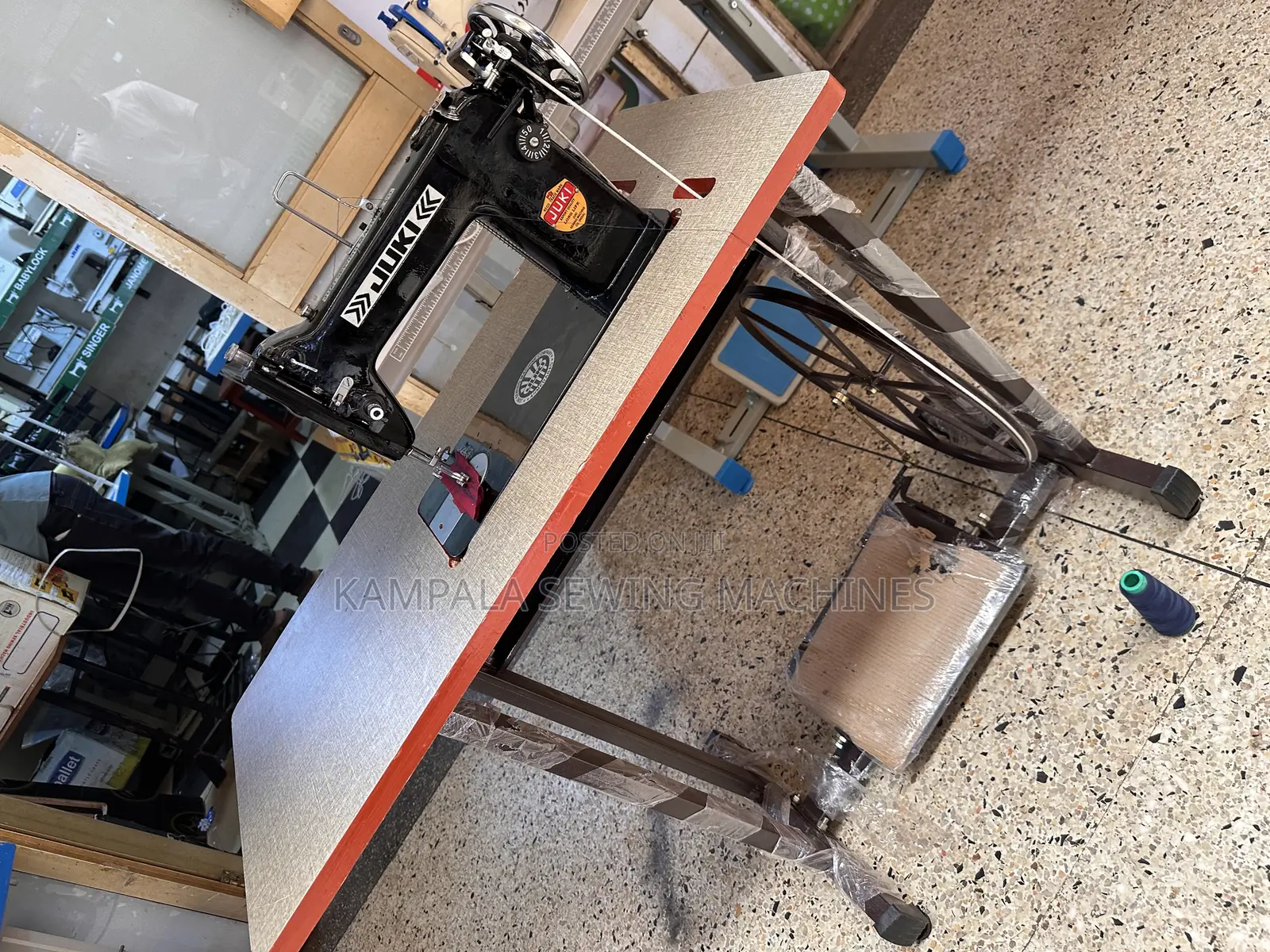 Juki Tl 82. Semi Industrial Sewing Machines With New Original Stands