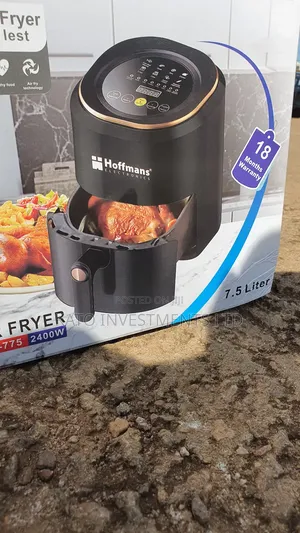 Hoffmans Air Fryer 7.5 Litrs Hm-775 18months Warranty