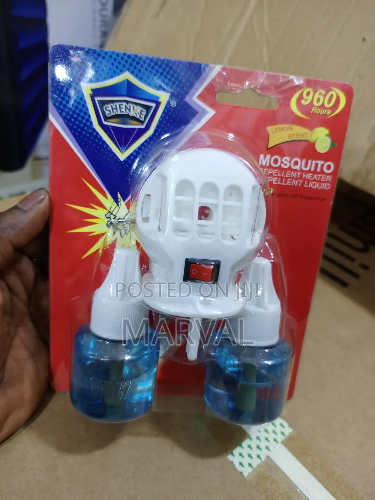 Shenke Mosquito Repellent Heater and Liquid Set