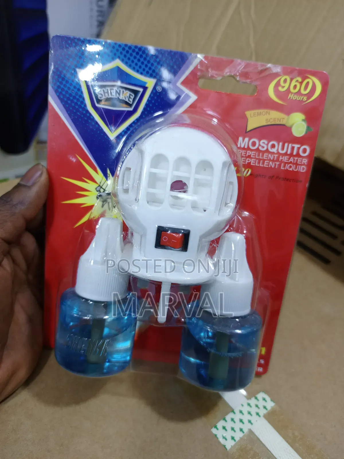 Shenke Mosquito Repellent Heater and Liquid Set