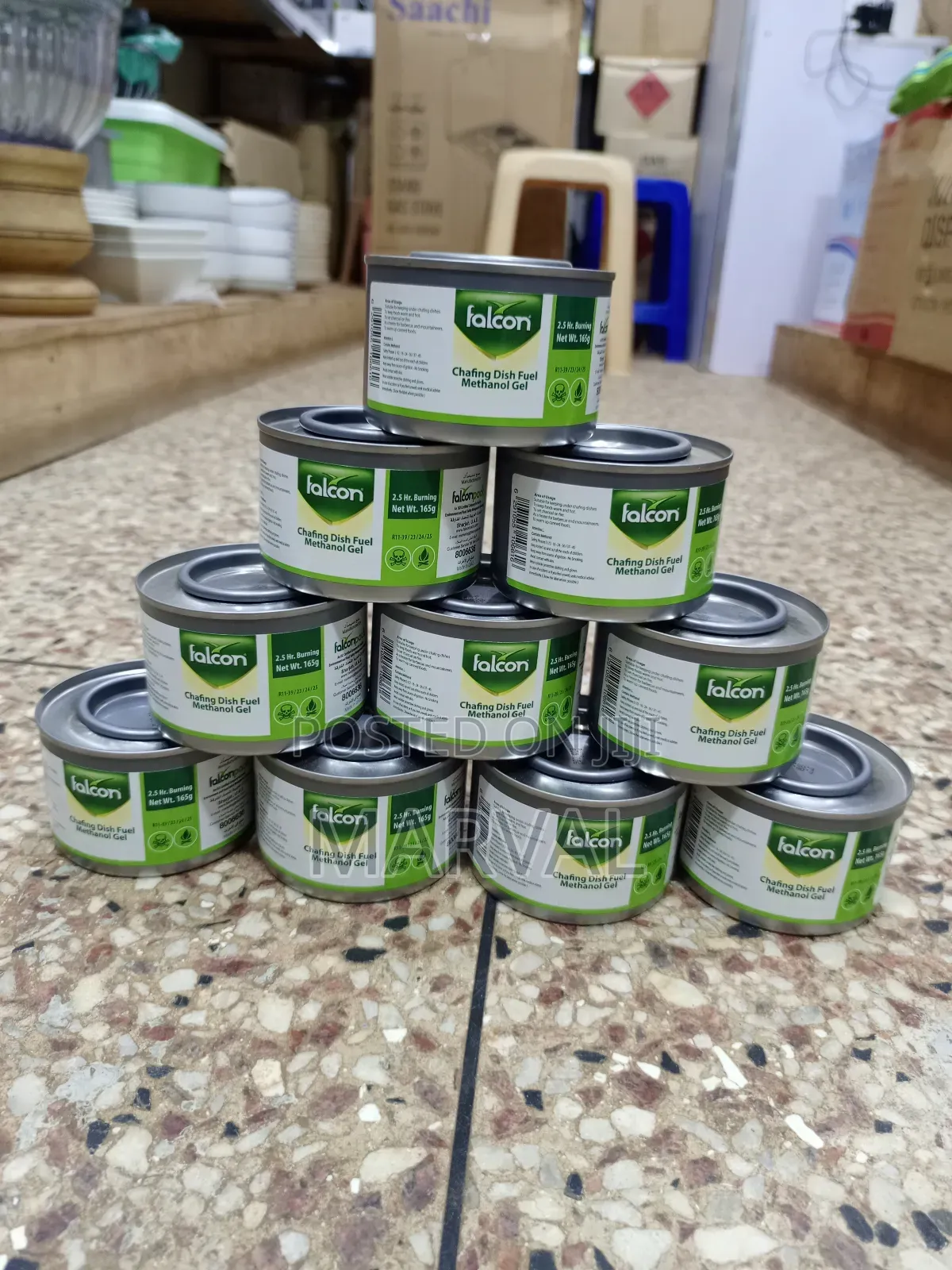 10pcs Falcon Methanol Gel Chafing Dish Fuel