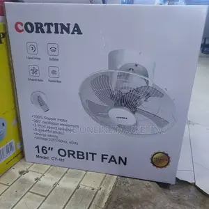Cortina Ceiling Fan With Remote, Ceiling Orbit Fan Cortina With Remote