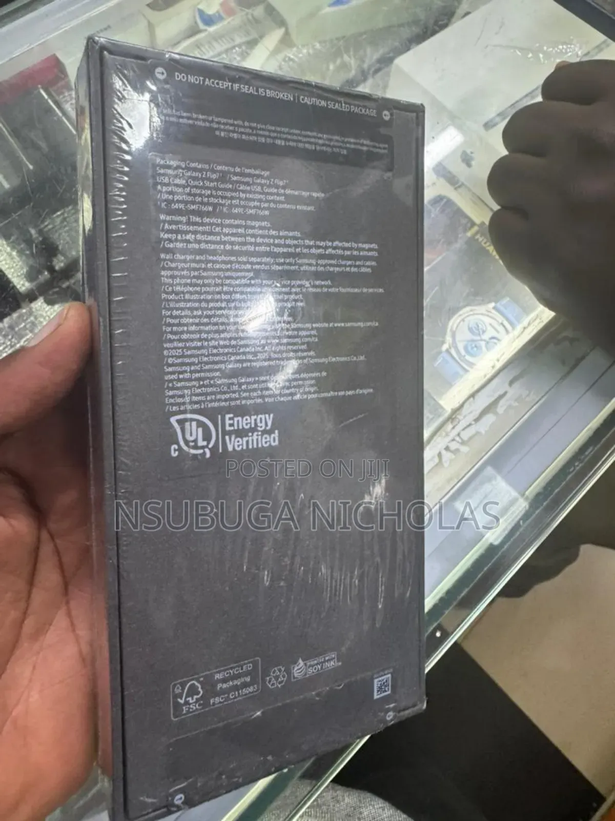 New Samsung Galaxy Z Flip7 256 GB Silver